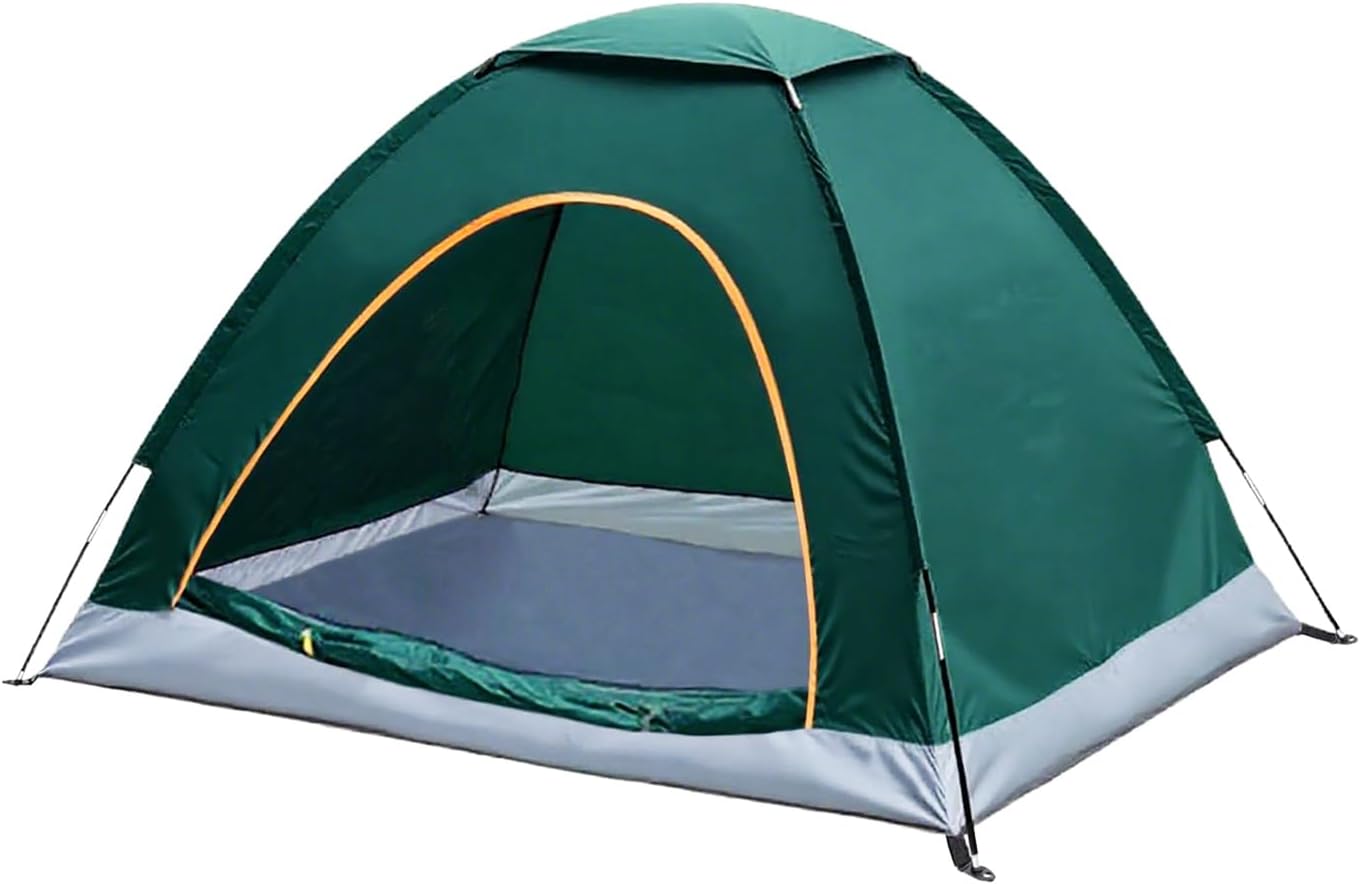 51UPSXGB7wL._AC_SL1378_.jpg Tent for Camping - Lightweight Backpacking Tent with Rain Fly, Waterproof & Windproof, Easy Setup, Portable Carry Bag - for Hiking, Beach, Outdoor Adventures - Image 1