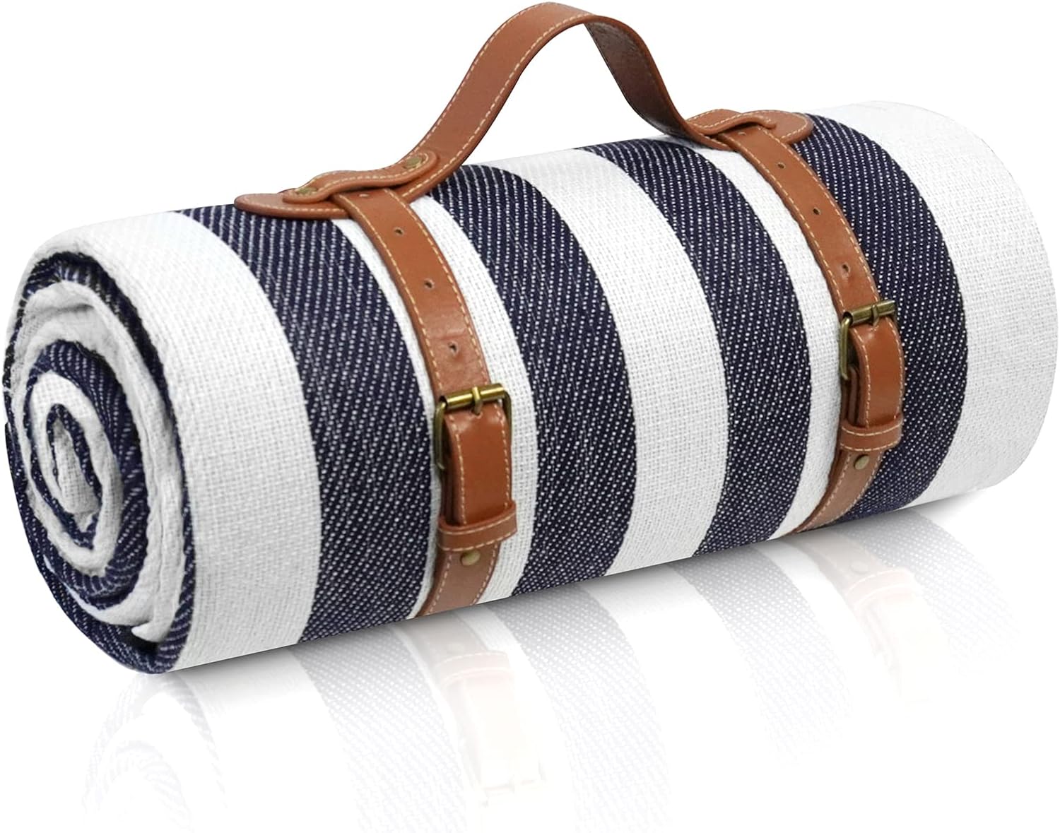 71yyr8ckmaL._AC_SL1500_.jpg 80??x 80?? Picnic Blanket Extra Large, Waterproof and Foldable Beach Blanket, 3-Layer Outdoor Blanket for 6 to 8 Adults, for Camping, Park, Beach, Grass, Indoors?? - Image 1